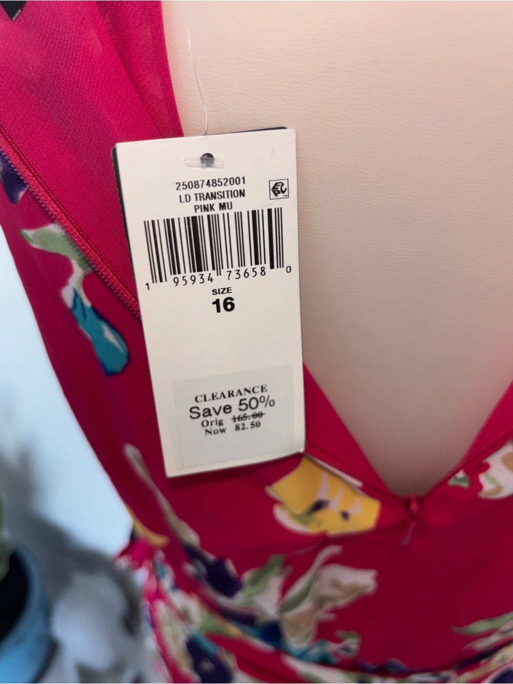 NWT Lauren Ralph Lauren Floral Georgette Halter Maxi Dress - Picture 7 of 8